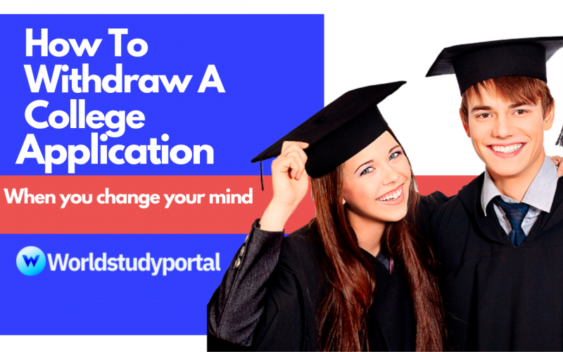 How To Withdraw A College application